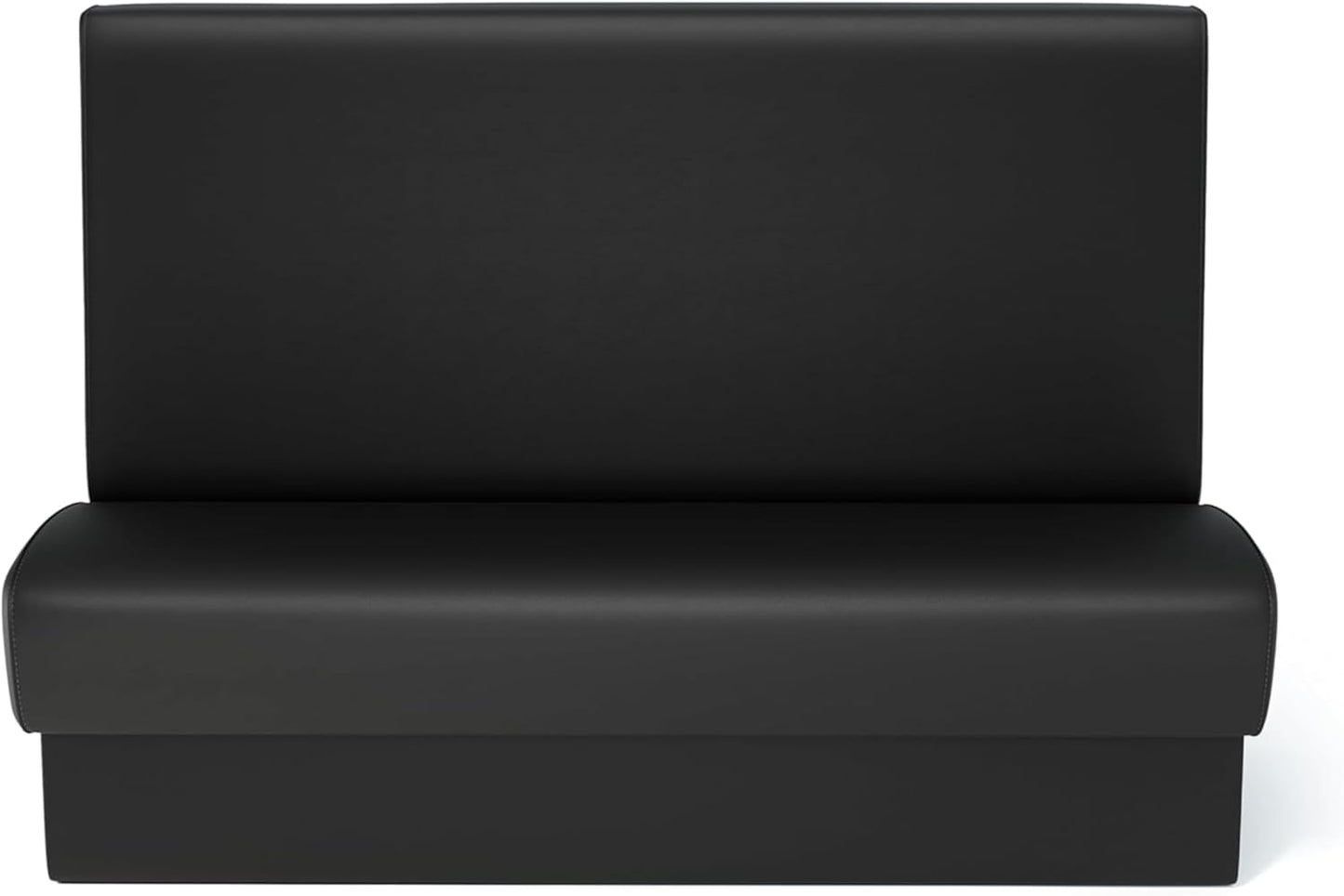 Quick-Ship Restaurant Vinyl Booth Seating Modular Made in The USA 48 Inch Bench for Café, Coffee Shop, Fast Food or Restaurants