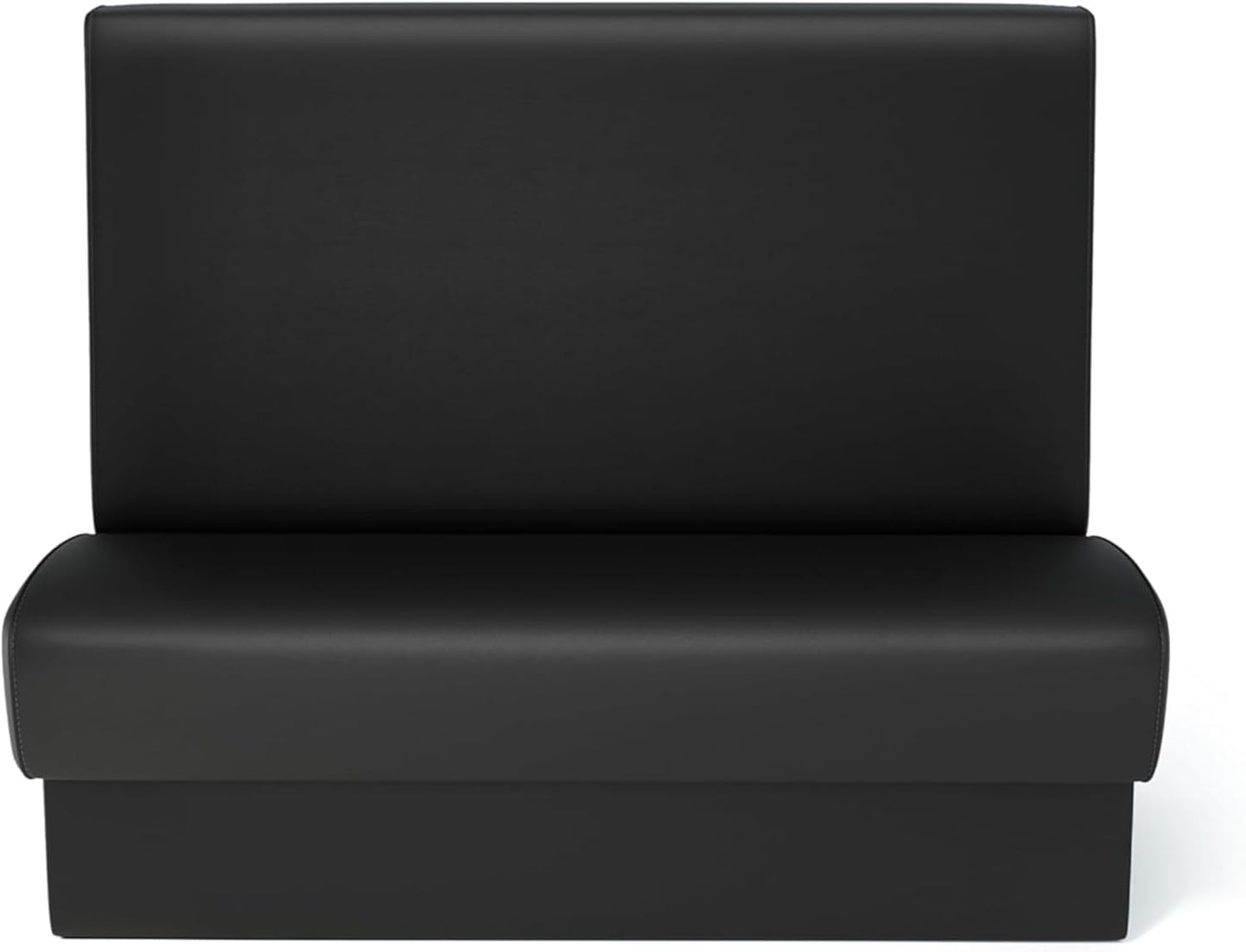 Quick-Ship Restaurant Vinyl Booth Seating Modular Made in The USA 48 Inch Bench for Café, Coffee Shop, Fast Food or Restaurants