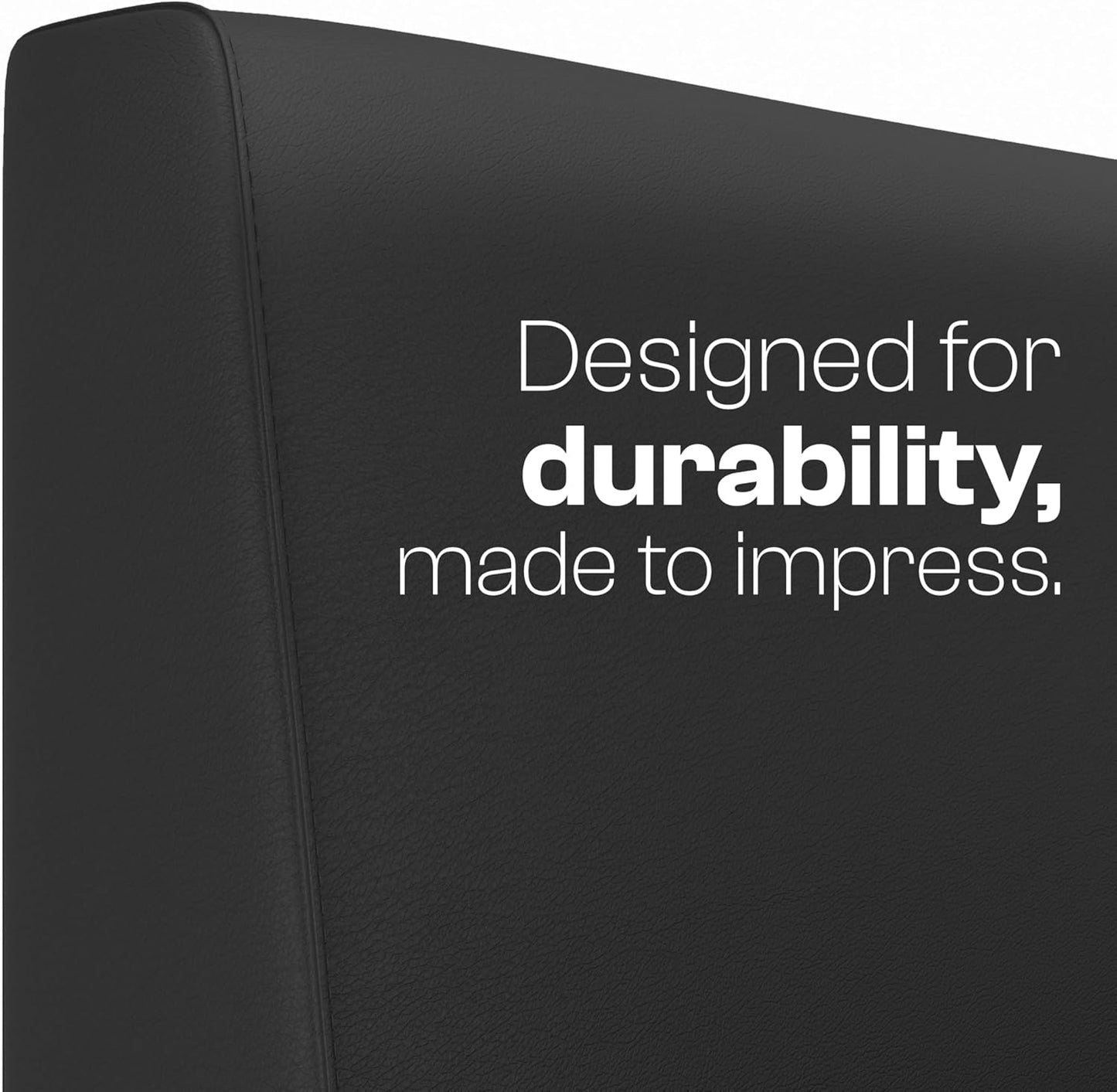 Quick-Ship Restaurant Vinyl Booth Seating Modular Made in The USA 48 Inch Bench for Café, Coffee Shop, Fast Food or Restaurants